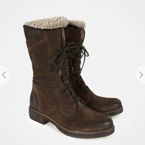 Celtic & Co Brown Lace-Up Boots. EU38